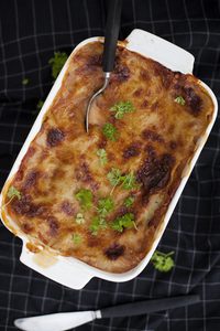 Lasagne med köttfärs & linser
